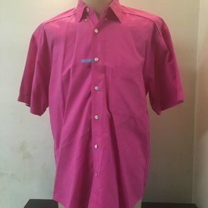 Men's Short Sleeve GAP Pink Shirt